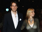 A perfect couple. Jamie Redknapp also features in this picture.